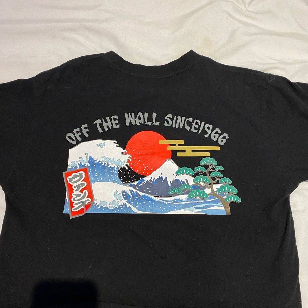 Vans japaneese art shirt